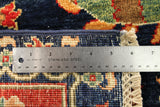 22444 - Chobi Ziegler Hand-knotted/Handmade Afghan Rug/Carpet Traditional Authentic/Size: 9'11" x 6'10"