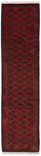 26713- Royal Balutch Persian Hand-knotted Authentic/Nomadic/Tribal Rug/Carpet/ Size: 9'1" x 2'4"