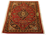22224 - Kashan Handmade/Hand-Knotted Persian Rug/Traditional/Carpet Authentic/Size: 3'1" x 2'2"