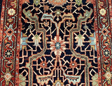 24773 - Royal Heriz Hand-Knotted/Handmade Indian Rug/Carpet Traditional/Authentic/Size: 10'2" x 2'7"