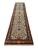 24790 - Royal Heriz Hand-Knotted/Handmade Indian Rug/Carpet Traditional/Authentic/Size: 10'3" x 2'6"