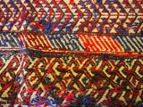 15151-Sumac Horse Blanket Hand-Knotted/Handmade Persian Rug/Carpet Tribal/Nomadic Authentic 5'8" x 4'8"