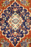 13307 - Ghom Persian Hand-knotted Authentic/Traditional Carpet/Rug/ Size: 6'0" x 3'9"