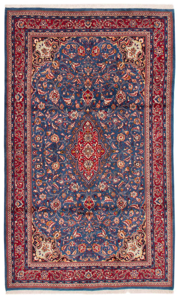 26097-Sarough Hand-Knotted/Handmade Persian Rug/Carpet Traditional Authentic/ Size: 6'9"x 4'5"