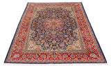 26710- Isfahan Persian Hand-Knotted Authentic/Traditional Carpet/Rug/ Size: 10'0'' x 6'8''