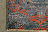 22256 - Indian Hand-knotted/Hand-weaved Rug/Modern/Carpet Authentic/Classic/Contemporary/Modern/Size: 7'9" x 5'5"