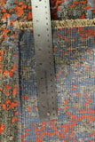 22256 - Indian Hand-knotted/Hand-weaved Rug/Modern/Carpet Authentic/Classic/Contemporary/Modern/Size: 7'9" x 5'5"