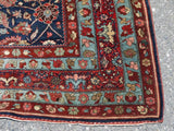 15670-Antique Bidjar Hand-Knotted/Handmade Persian Rug/Carpet Traditional Authentic/ Size: 16'4'' x 9'7''