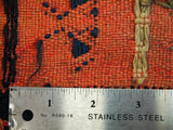 14658 - Turkoman Russian Hand-weaved Antique Authentic/Traditional Nomadic/Tribal Horse-blanket Size: 5'1" x 4'2"