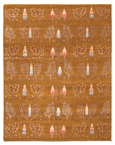 24880- Chobi Ziegler Hand-knotted/Handmade Indian Rug/Carpet Traditional Authentic/Size: 10'1" x 7'11"