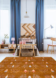 24880- Chobi Ziegler Hand-knotted/Handmade Indian Rug/Carpet Traditional Authentic/Size: 10'1" x 7'11"/307cm x 241cm