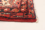 24820 - Heriz Hand-Knotted/Handmade Persian Rug/Carpet Traditional/Authentic/Size: 14'9" x 3'10"
