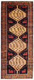 24840-Hamadan Hand-Knotted/Handmade Persian Rug/Carpet Traditional Authentic/ Size: 13'1" x 5'5"/399cm x 165cm