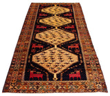 24840-Hamadan Hand-Knotted/Handmade Persian Rug/Carpet Traditional Authentic/ Size: 13'1" x 5'5"/399cm x 165cm