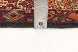 24840-Hamadan Hand-Knotted/Handmade Persian Rug/Carpet Traditional Authentic/ Size: 13'1" x 5'5"/399cm x 165cm