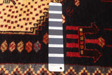 24840-Hamadan Hand-Knotted/Handmade Persian Rug/Carpet Traditional Authentic/ Size: 13'1" x 5'5"/399cm x 165cm