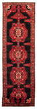24815-Hamadan Hand-Knotted/Handmade Persian Rug/Carpet Traditional Authentic/ Size: 16'11" x 3'9"/516cm x 99cm