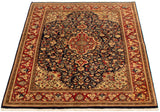 24816-Ghom Hand-knotted/Handmade Persian Rug/Carpet Traditional Authentic/ Size: 6'6" x 4'7"/198cm x 140cm