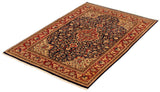 24816-Ghom Hand-knotted/Handmade Persian Rug/Carpet Traditional Authentic/ Size: 6'6" x 4'7"/198cm x 140cm
