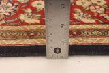 24816-Ghom Hand-knotted/Handmade Persian Rug/Carpet Traditional Authentic/ Size: 6'6" x 4'7"/198cm x 140cm