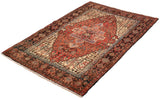 26092-Hamadan Hand-Knotted/Handmade Persian Rug/Carpet Traditional/Authentic/ Size: 7'10'' x 5'1''