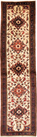 24861 - Heriz Hand-Knotted/Handmade Persian Rug/Carpet Traditional/Authentic/Size: 10'9" x 2'9"