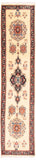 24866- Mashad Handmade/Hand-Knotted Persian Rug/Traditional/Carpet Authentic/ Size: 13'1" x 2'11"/399cm x 89cm