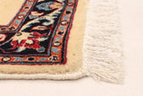 24866- Mashad Handmade/Hand-Knotted Persian Rug/Traditional/Carpet Authentic/ Size: 13'1" x 2'11"/399cm x 89cm