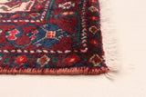 24857 - Afshar Hand-Knotted/Handmade Persian Rug/Carpet Tribal/Nomadic Authentic/Size: 5'4" x 4'0"/163cm x 122cm