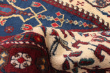 24857 - Afshar Hand-Knotted/Handmade Persian Rug/Carpet Tribal/Nomadic Authentic/Size: 5'4" x 4'0"/163cm x 122cm