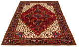26698- Heriz Hand-Knotted/Handmade Persian Rug/Carpet Traditional/Authentic/Size: 10'2" x 7'3"