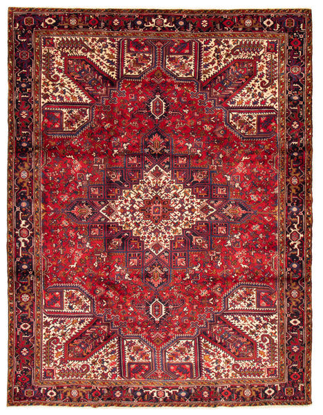 25413- Heriz Hand-Knotted/Handmade Persian Rug/Carpet Traditional/Authentic/Size: 12'7" x 9'7"