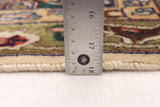 25415- Tabriz Persian Hand-knotted/Handmade/Authentic/Traditional Carpet/Rug / Size: 13'3" x 9'9"