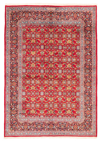 26701-Mashad Hand-Knotted/Handmade Persian Rug/Carpet Traditional Authentic/ Size: 9'8" x 6'8"