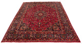 25417-Mashad Hand-Knotted/Handmade Persian Rug/Carpet Traditional Authentic/ Size: 12'9" x 9'7"