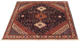 26702-Yalameh Hand-Knotted/Handmade Persian Rug/Carpet Tribal/Nomadic Authentic/ Size: 6'7" x 6'7"