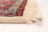 26727-Moud Handmade/Hand-Knotted Persian Rug/Traditional/Carpet Authentic/ Size: 7'9" x 5'7"