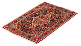 26717-Sarough Handmade/Hand-Knotted Persian Rug/Carpet Traditional Authentic/ Size/: 3'6"x 2'2"