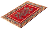 26105-Yalameh Hand-Knotted/Handmade Persian Rug/Carpet Tribal/Nomadic Authentic/ Size: 4'7" x 3'5"