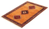 26106-Yalameh Hand-Knotted/Handmade Persian Rug/Carpet Tribal/Nomadic Authentic/ Size: 4'8" x 3'4"