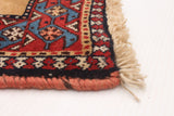 26106-Yalameh Hand-Knotted/Handmade Persian Rug/Carpet Tribal/Nomadic Authentic/ Size: 4'8" x 3'4"