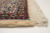 26732-Moud Handmade/Hand-Knotted Persian Rug/Traditional/Carpet Authentic/ Size/: 3'8" x 2'6"