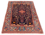 26147-Kashan Hand-Knotted/Handmade Persian Rug/Carpet Traditional/Authentic/Size: 8'0" x 5'0"