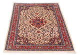 26137-Sarough Hand-Knotted/Handmade Persian Rug/Carpet Traditional Authentic/ Size: 6'8"x 4'2"