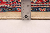 26137-Sarough Hand-Knotted/Handmade Persian Rug/Carpet Traditional Authentic/ Size: 6'8"x 4'2"