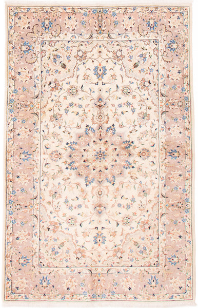 26134-Sarough Hand-Knotted/Handmade Persian Rug/Carpet Traditional Authentic/ Size: 6'7"x 4'11"/201cm x 150cm