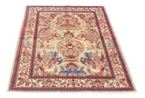 26135-Sarough Hand-Knotted/Handmade Persian Rug/Carpet Traditional Authentic/ Size: 7'10"x 5'3"