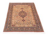 26143-Ghom Hand-knotted/Handmade Persian Rug/Carpet Traditional Authentic/ Size: 7'3" x 4'7"