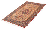 26143-Ghom Hand-knotted/Handmade Persian Rug/Carpet Traditional Authentic/ Size: 7'3" x 4'7"