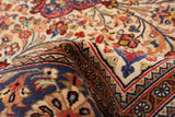 26143-Ghom Hand-knotted/Handmade Persian Rug/Carpet Traditional Authentic/ Size: 7'3" x 4'7"